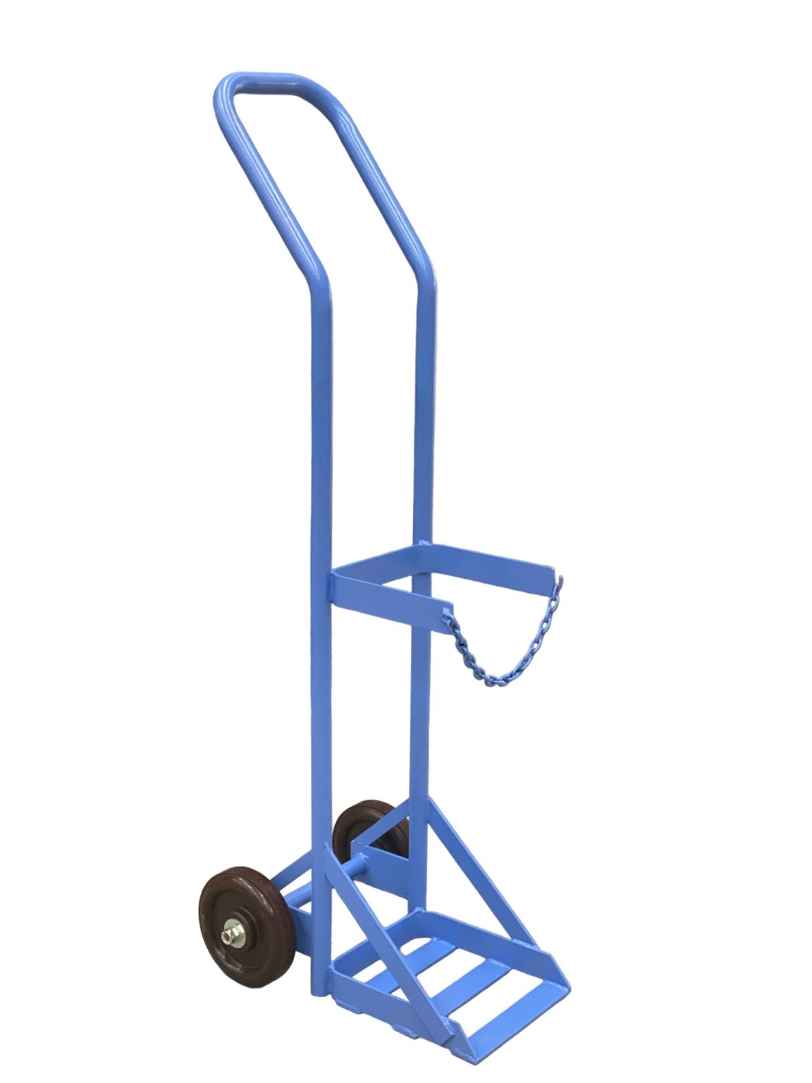 M150 Single Gas Cylinder Trolley for Workshop, Industrial and Medical Cylinder Handling Use, Heavy Duty Carrier for Safe Transport, Storage and Daily Operational Movement Tasks